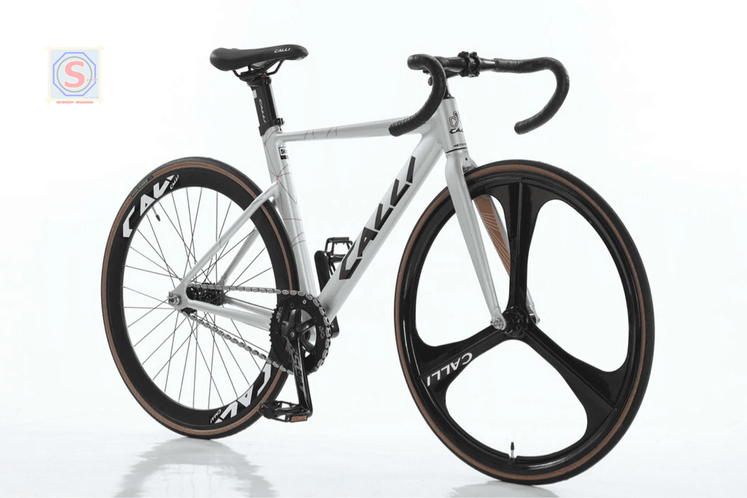 Xe đạp fixed gear CALLI F7000 nhôm Sân Việt 0902.939.805